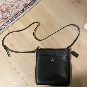 Black coach purse